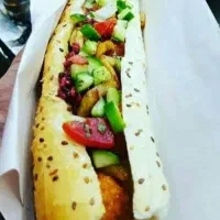 فلافل خمیر فلافل ساندویچ
