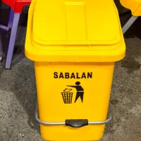سطل زباله ۶۰ لیتری پدالی نو یخدان