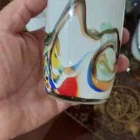 پارچ ولیوان قدیمی طرح ابر وباد