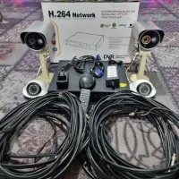 ۴ عدد دوربین مدار بسته AHD به همراه DVR هشت کاناله