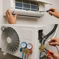 نصب تعمیرسرویس کولرآبی اسپلیت برق لوله کشی ساختمان