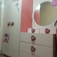 تخت و کمد دخترانه