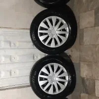 رینگ و لاستیک فولادی فابریک پژو