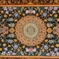 فرش دستبافت ابریشمی قم