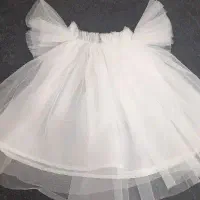لباس عروسکی مجلسی کودک ۸ماه تا ۱سال