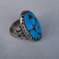 انگشتر نقره فیروزه