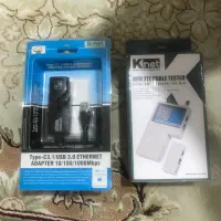 تستر شبکه knet و کارت شبکه usb به lan