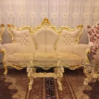 مبل سلطنتی ۹ نفره بسیار نو|مبلمان خانگی و میز عسلی|تبریز, |دیوار