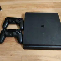 ps4 slim 1tb دو دسته کپی خور در حد آک