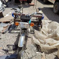 موتور سیکلت سه چرخه دست ساز