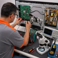 آموزش تعمیرات تلویزیون lcd مانیتور کنسول بازی، ضبط