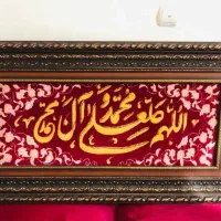 تابلو گل ابریشم دستبافت