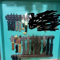 انواع چاقو داخل عکس ها