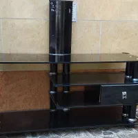 میز تلویزیون  شیشه ای