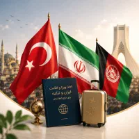 اخذ ویزا واقامت ایران و ترکیه برای اتباع افغانستان