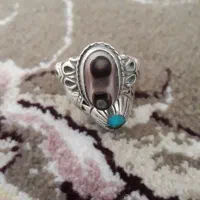 انگشتر نقره قدیمی باباقوری معروف