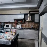 کابینت ام دی اف سینک گاز استیل و هود