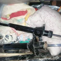 کمک عقب پراید کارکرده سالم و فنر 2 تا CNG
