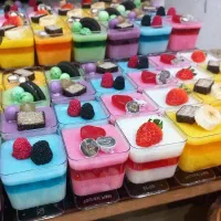 ژله و دسر تک نفره