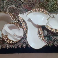 ۶عدقندان و سرویس میوه خوری