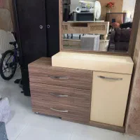 میزآرایش باآینه جنس هایگلاس وام دی اف ساخت ترکیه