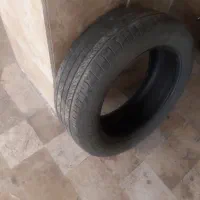 دوحلقه لاستیک هانکوک کارکرده و زنجیر چرخ