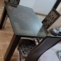 میز ناهار خوری و صندلی ۳ عدد