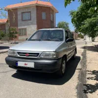 پراید صبا مدل ۸۷ نقره ای