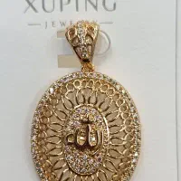 پلاک الله طرح طلا