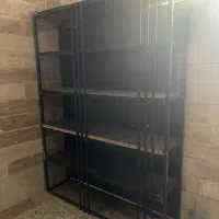 قفسه|کتابخانه، شلف، قفسه‌های دیواری|تهران, گلستان (شهرک راه آهن)|دیوار