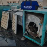 سرویس کولر ابی وسلولزی سیار همراه با برق کشی