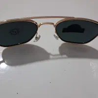 عینک اوپتیکال دسته خلبانی شیشه دودی