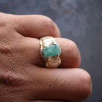 زمرد زامبیا رکاب دستساز