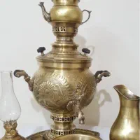 سماور برنج زغالی