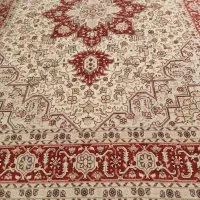 جفت قالیچه تبریز هریس 50 رج جهیزیه