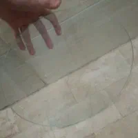 شیشه رومیزی گرد