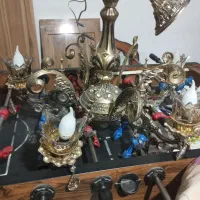 لوستر برنجی