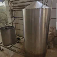 دستگاه پاستور 1 تن  شعله مستقیم  عرقیات