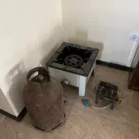 گاز تک شعله بزرگ و کوچک و کپسول