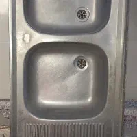 سینک ظرفشویی دو لگنه