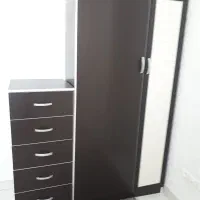 ست کمد و کشو دراور در حد نو