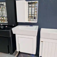 فولست روشویی کابینتی کد۶۲۶ با آینه باکس کامل
