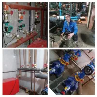 خدمات تاسیسات لوله‌کشی موتورخانه پکیج تضمینی