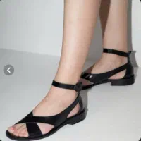 یه جفت صندل زنانه مدل ضربدری سایز 39