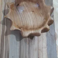 ظرف چوبی دست ساز