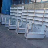 ویترین مغازه میز تعمیرات ویترین دخانیات