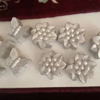 طرح گل و پروانه دیوار گج