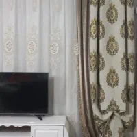 پرده فلت با دستک