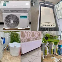 نصب تعمیرات پکیج، کولر،پمپ ومنبع،تصفیه آب،لباسشویی