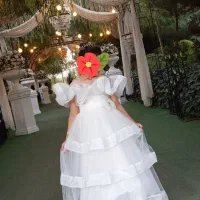 با سلام لباس عروس بچگونه درحدنونو